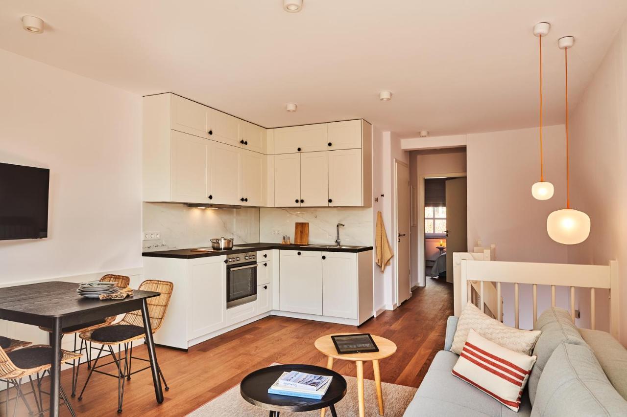 Ferienwohnung L mit Terrasse und Sauna – Erdgeschoss