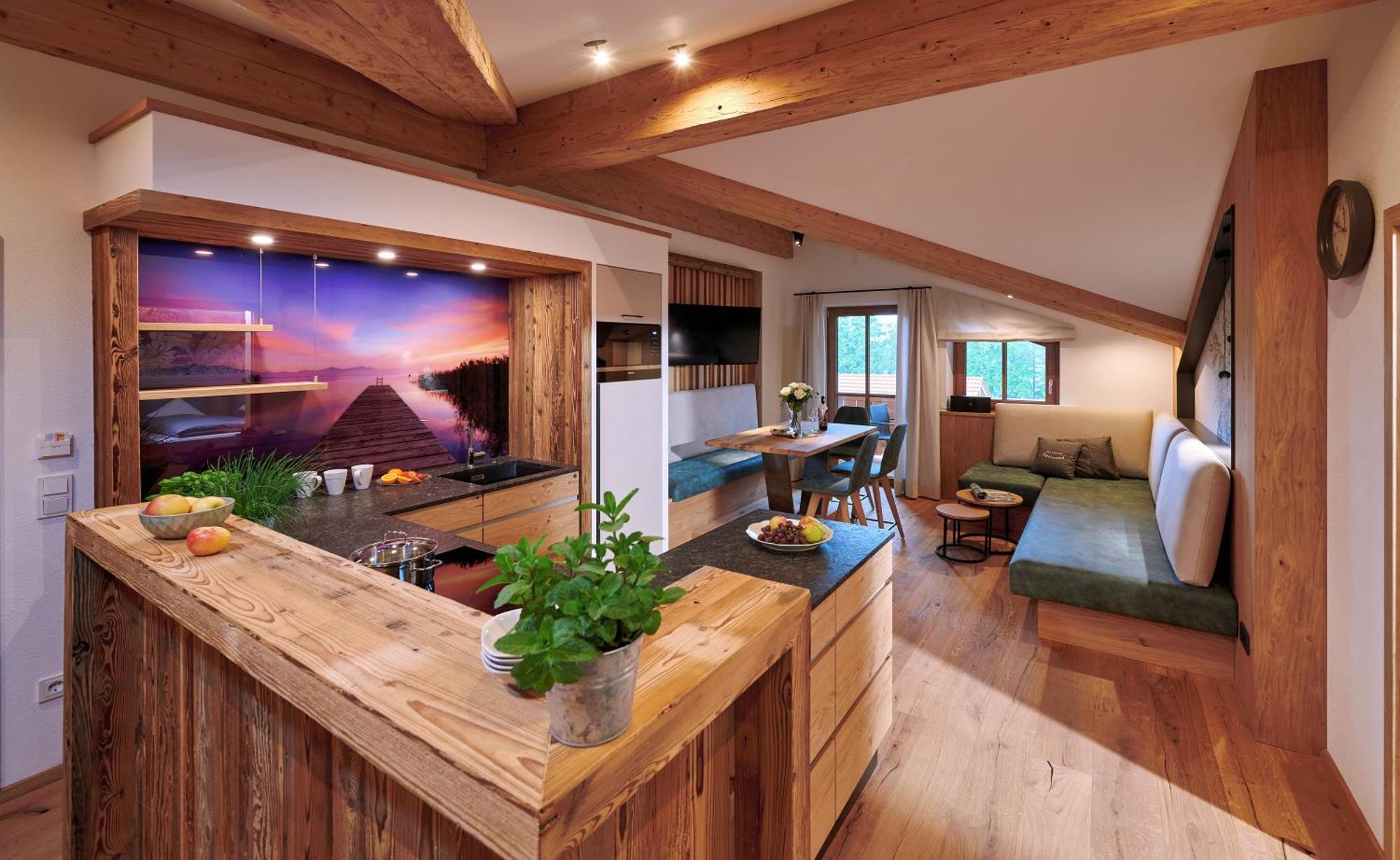 Apartment mit Balkon