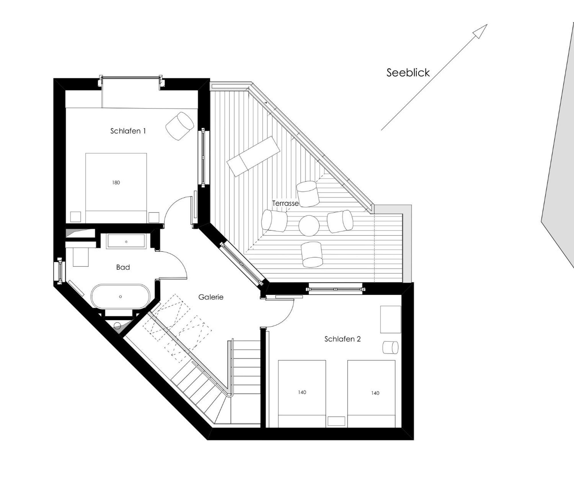 Haus mit 2 Schlafzimmern