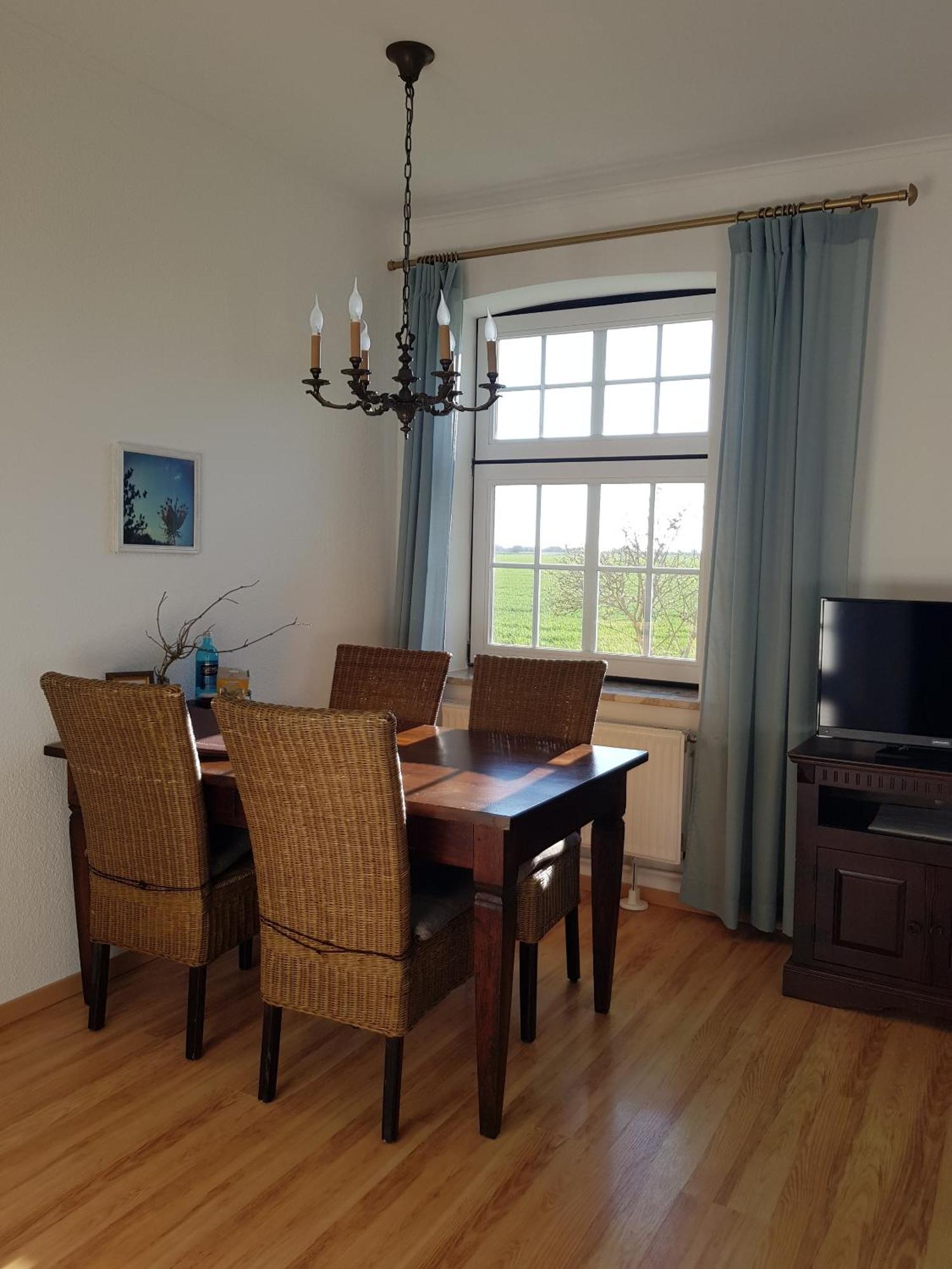 Apartment mit Gartenblick