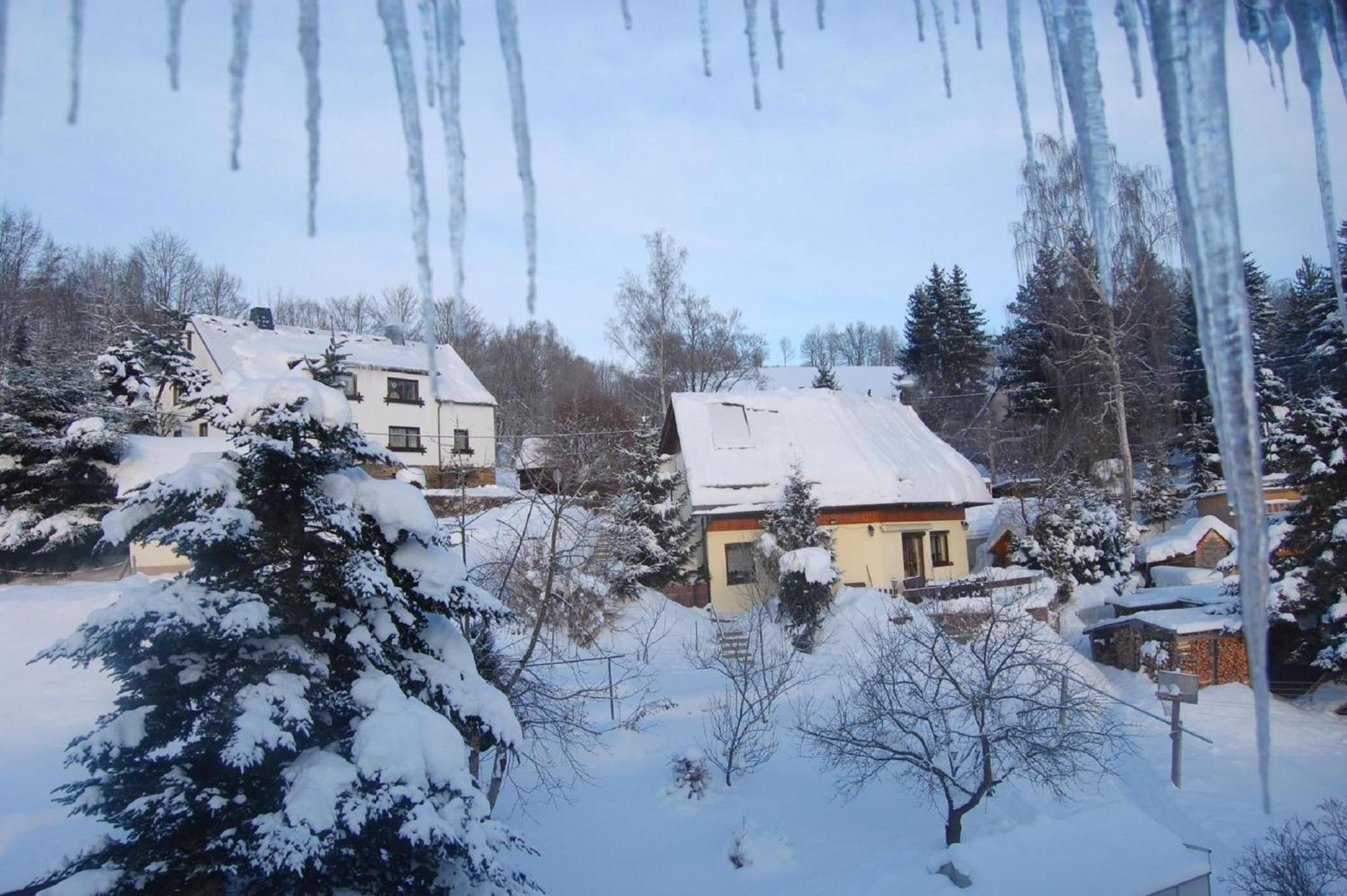 Ferienhaus mit Dusche
