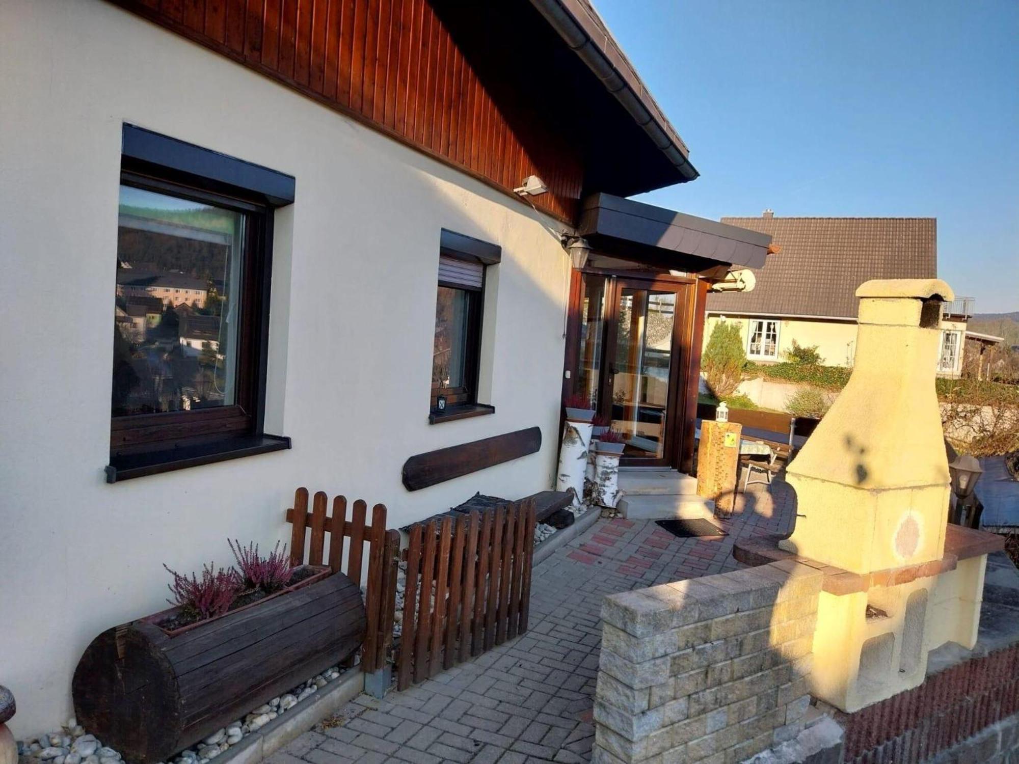 Ferienhaus mit Dusche