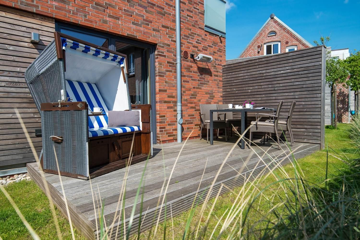 Apartment mit Terrasse