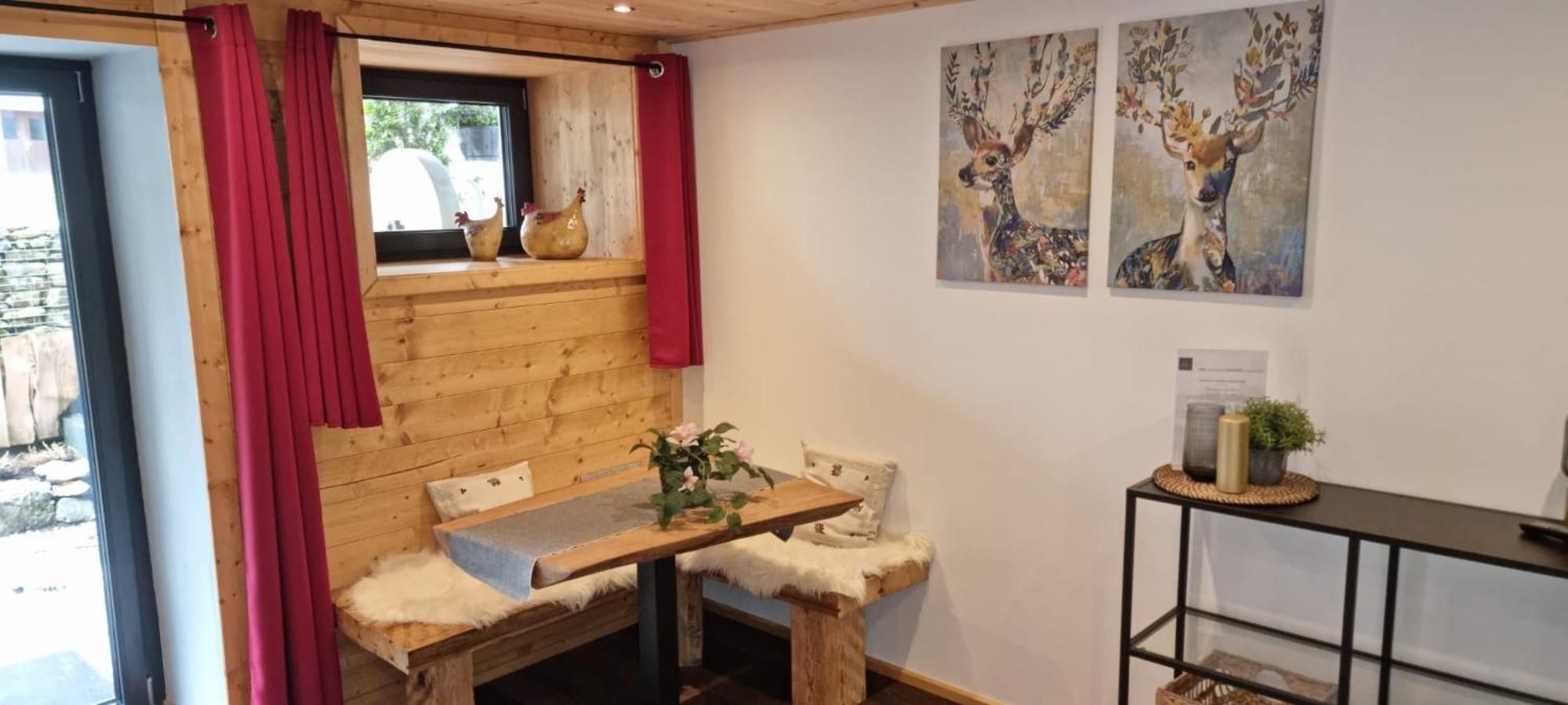 Apartment mit 1 Schlafzimmer und Garten