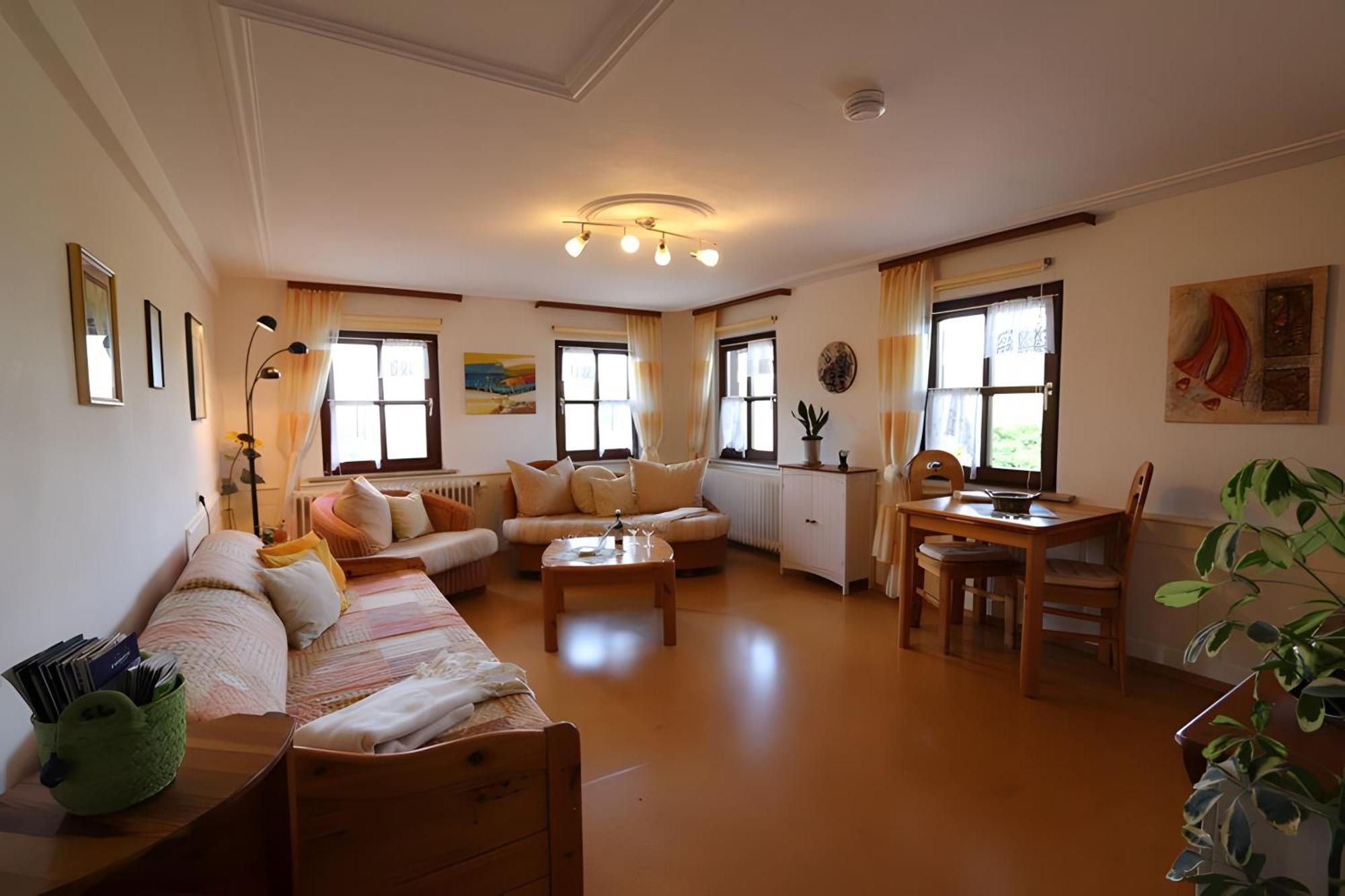 Deluxe-Apartment mit 2 Schlafzimmern und Gartenblick