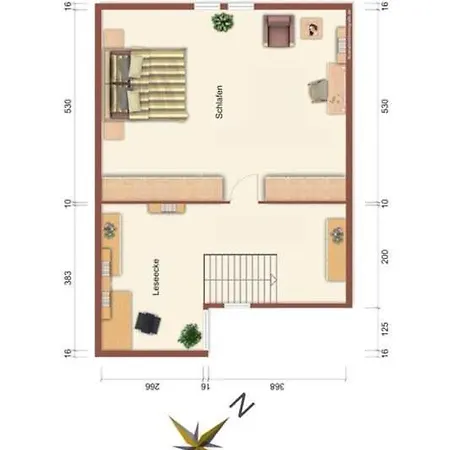 Ferienhaus im Ulmenweg 2- 6 Personen Haus Hund ruhige Lage WLAN-3