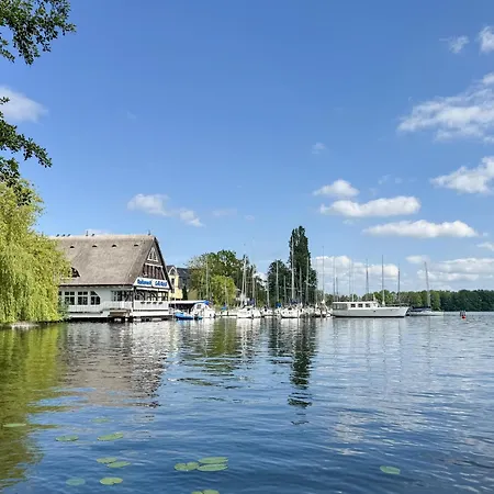 Wiesengeflüster E7 Ferienhaus mit Sauna, Kamin, Garten und Müritznähe-3