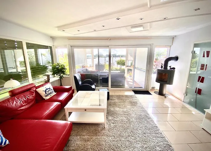 Ferienhaus mit wundervollem Seeblick Ferienpark Vislust Ijsselmeer Wervershoof