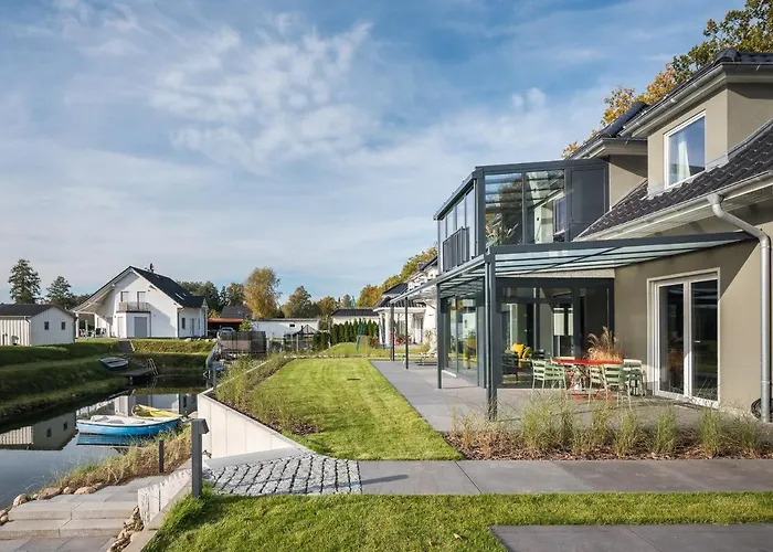 Luxus Ferienhaus für 8 Personen am See inkl. Boot Krakow am See