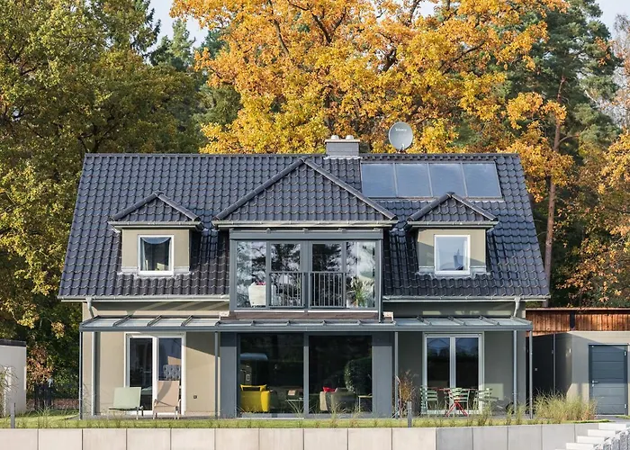 Luxus Ferienhaus für 8 Personen am See inkl. Boot Krakow am See