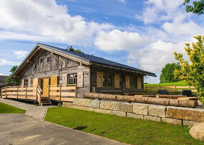 Chalet Am Oelberg Mit Badefass Und Altholzsauna Waldmünchen