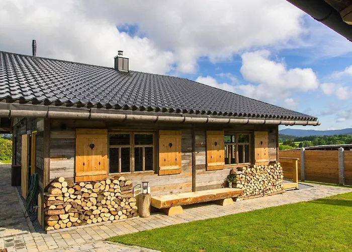 Chalet Am Oelberg Mit Badefass Und Altholzsauna Waldmünchen