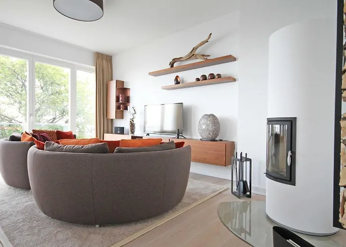 Ostseeresidenz Sassnitz - WG 18 mit Kamin, Sauna, Terrasse, Meerblick Sellin 