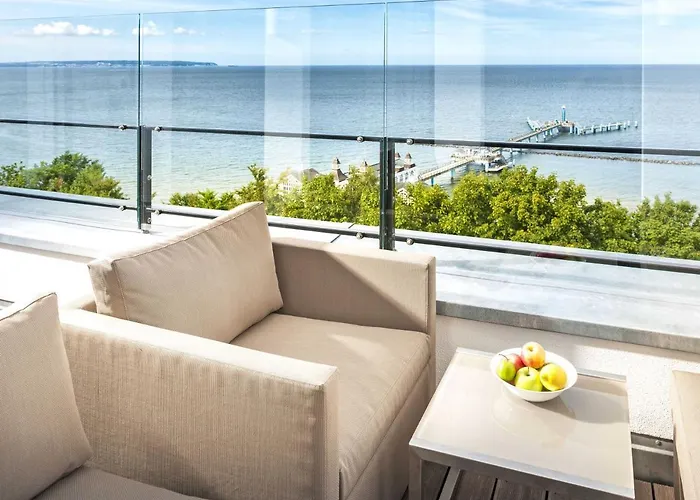 Villa Philine - Penthouse 28 Mit Panoramablick, Pool, Spa & Kamin Sellin 