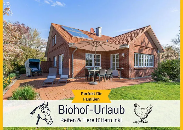 Bio Ferienhof Wichtelweide - Ferienhaus Lichtblick Fehmarn