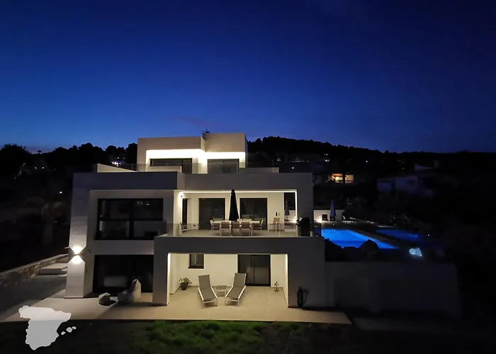 Costablancadreams Villa White Flamingo In Calp