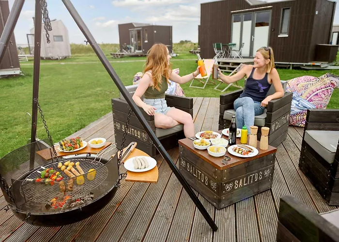 Tiny House Nature 15 Zur Meerseite - Green Tiny Village Harlesiel Carolinensiel