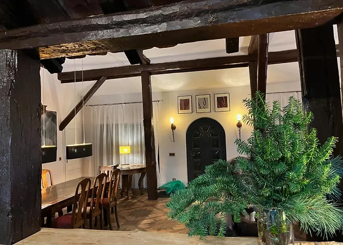 Kunsthaus am Hafen - umzäunter Garten, Sauna im Haus Breege