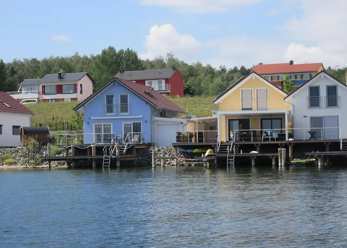 Seehaus Maria in der Marina Mücheln am Geiseltalsee