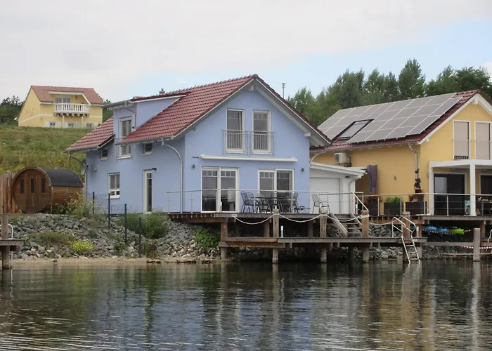 Seehaus Maria in der Marina Mücheln am Geiseltalsee