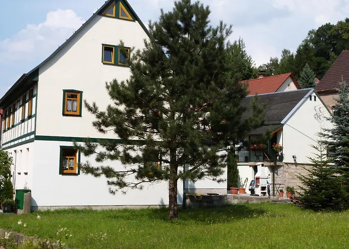 Villa Ferienhäusel am Malerweg mit Terrasse Bad Schandau