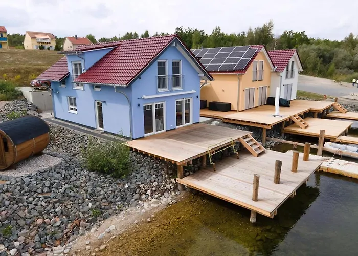 Seehaus Maria in der Marina Mücheln am Geiseltalsee