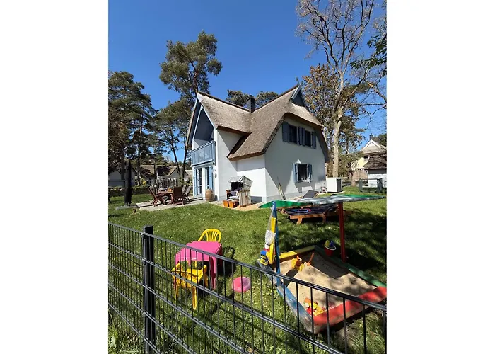 Ferienhaus Silbermöwe-136 qm mit Sauna, Kamin&2 Terrassen Zirchow