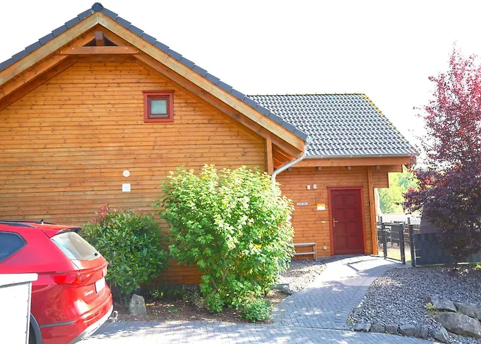 5 Sterne Ferienhaus Annika mit Kamin, Seeblick und großer Terrasse Rieden 