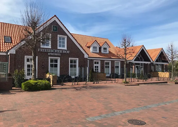 Friesischer Hof, Ferienwohnungen mit Indoor Spielplatz, kostenfreien Parkplatz und W-Lan Hage