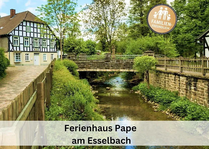 Komplettes Ferienhaus für bis zu 15 Personen mit großem Garten, Sauna-, Grill- und Fitnessbereich Eslohe