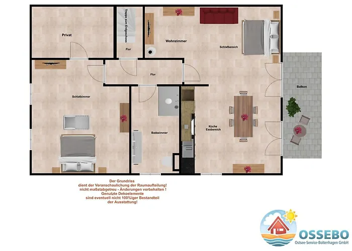 Ferienhaus Windflüchter Boltenhagen