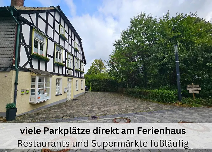 Ferienhaus Pape - 300m2, 17 Betten - mit großem privatem Garten, Pool, Dart, Sauna-, Grill- und Spielbereich - Ideal für Familien Eslohe