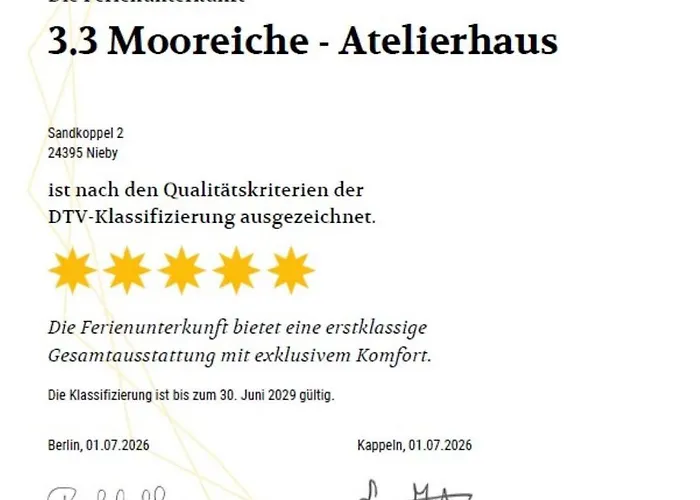 Reetdorf Geltinger Birk Atelierhaus Mooreiche Nieby 