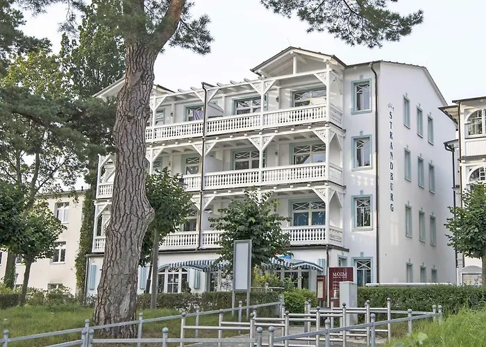 Villa Strandburg F 409 WG 10 mit Balkon und Meerblick Binz