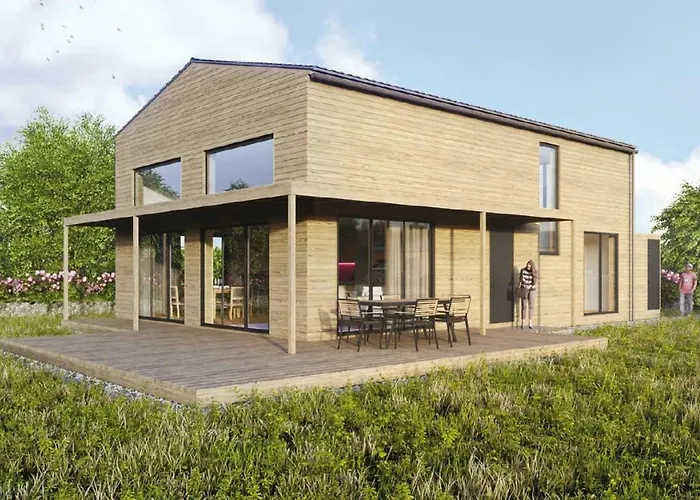 Gud Jard Chalet Nr 18 - Design-Ferienhaus Mit Exklusiver Ausstattung Pellworm